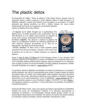 The Plastic Detox