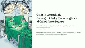 Guia Integrada De Bioseguridad Y Tecnologia En El Quirofano Seguro Pdf