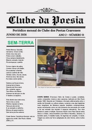 V 2n 11 Junho De 2026 Clube Da Poesia