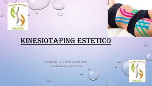 Kinesiotaping Estetico