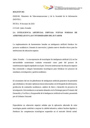 Boletin 001 Jenifer Murillo
