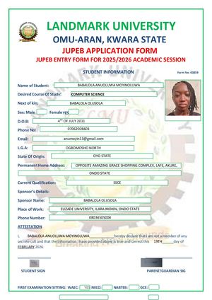 ☎️{07036833482} 2026/2027 Minaret University POST UTME Admission Form is Out Call☎️{07036833482}☎️DR.(MRS) ELIZABETH to APPLY. 2026/2027 admission via DIRECT Entry form/TRANSFER form, POST UTME form, CONVERSION program form, IJMB/JUPEB form, MASTERS form,