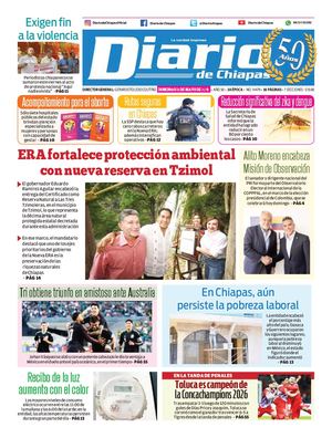 Portada Domingo 31 De Mayo De 2026