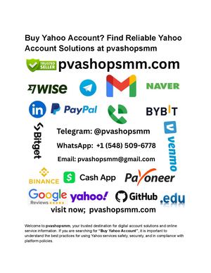 The 10 Sites Guide to Buying Old Yahoo Accounts ...