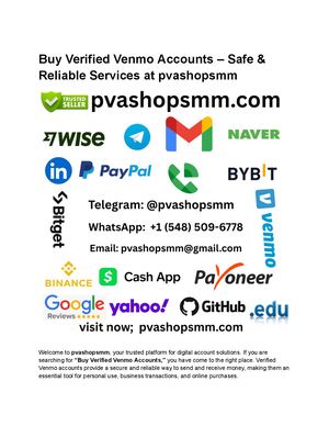 How to Buy Verified Venmo Accounts: A Step-by-Step Guide