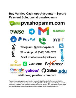 Top 7 Sites to Buy a Verified Cash App Accounts for ...
