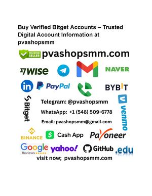 How to Buy Verified Bitget Accounts and Start Trading ...