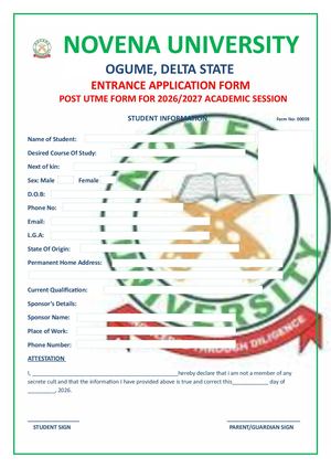 ☎️{07036833482} 2026/27 Summit University POST UTME Form, Admission Form, Application Form is Out Call☎️{07036833482}☎️DR.(MRS) ELIZABETH to APPLY. The School management has announced it Admission application process for 2026/2027 via DIRECT Entry form, T