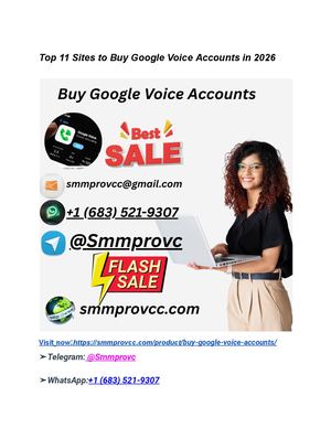 Top 11 Sites To Buy Google Voice Accounts In 2026