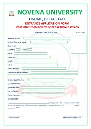☎️{07036833482} 2026/27 Hezekiah University POST UTME Form, Admission Form, Application Form is Out Call☎️{07036833482}☎️DR.(MRS) ELIZABETH to APPLY. The School management has announced it Admission application process for 2026/2027 via DIRECT Entry form,