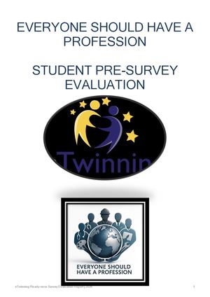 E Twinning Survey Analysis Report Pdf Son
