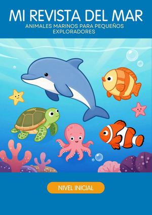 Revista De Animales Marinos Para Nivel Inicial 2