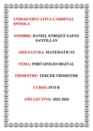 Portafolio Daniel Saenz