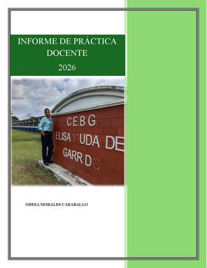 Trabajo Final De Práctica docente