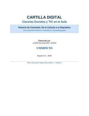Cartilla Ciencias Sociales