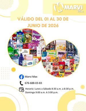 ESPECIALES MARVI MAX - JUNIO 2026