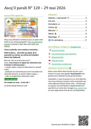 Ascq'il Paraît N° 120 29 Mai 2026