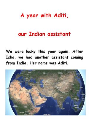 Interview A Year With Aditi