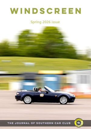 Southern Car Club Windscreen Spring 2026