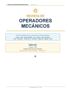 Revista Operadores Mecanicos (