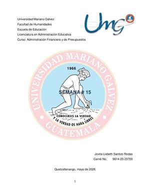 Trabajo Final Presupuesto Jovita Lisbeth Santizo Rodas Sección 5