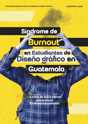 Síndrome de Burnout en Estudiantes del diseño gráfico en Guatemala