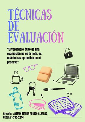 Revista digital de técnicas de evaluación