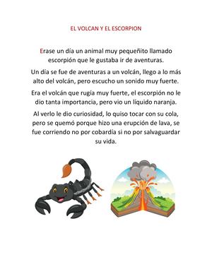 El Volcan Y El Escorpion