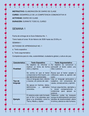 Diario De Clases