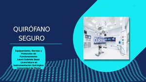 Laura Bazzi Quirofano Seguro