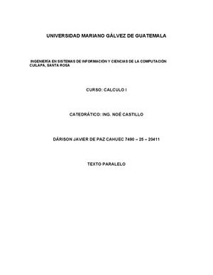 Texto Paralelo