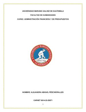 Administración Financiera