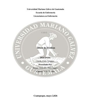Album De Técnicas