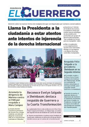 Lunes 1 de junio del 2026