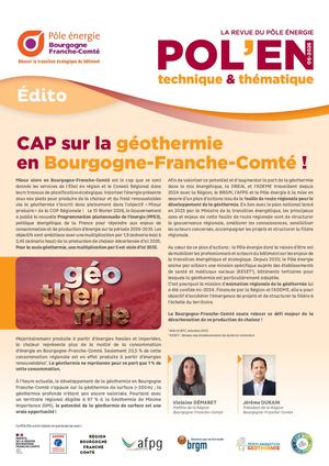 POL'EN Spécial Géothermie