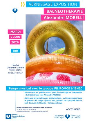 Vernissage A Morelli Balnéothérapie Mai 2026 Enregistrement Automatique