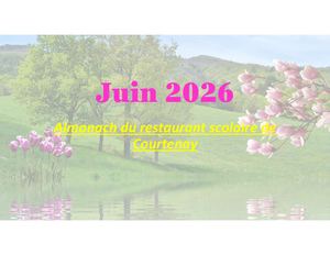 Almanach Juin 2026