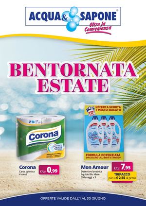 Volantino 6 A&S dall1 al 30 giugno