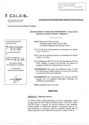 Reglement Concours Maisons Fleuries 2026