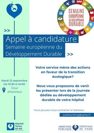 Appel à La Candidature Sedd Tnn