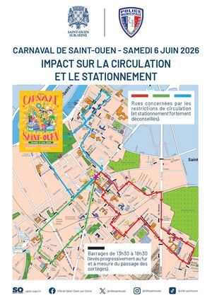Plan restriction carnaval 2026