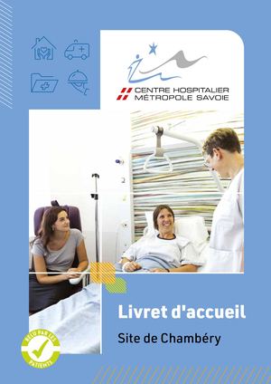 Livret d'accueil MCO Chambéry
