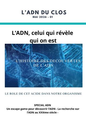Revue l'ADN  Du Clos