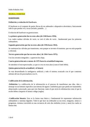 Teoria 1 Writter