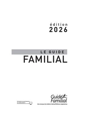 Extrait Guide Familial 2026