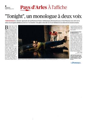 Revue De Presse Tonight