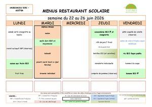 07 Fin Juin début Juillet 2026 Menus