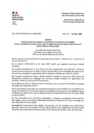 20260518 Ddtm Seafen Ap N°2026 062 Fixant Liste Modalité Esod 26 27