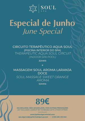 Promoção do mês do Soul Spa | Jupiter Algarve Hotel