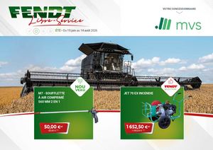 Mvs Fendt Libre Service Ete 2026